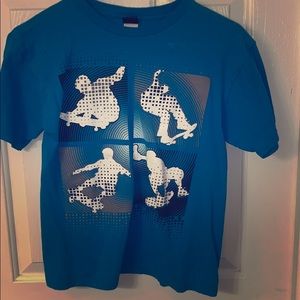 Youth skater tee